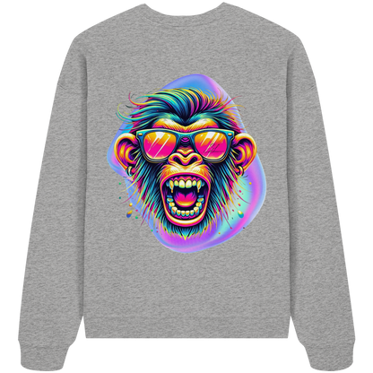 Crazy Chimp - Sweat-shirt oversize bio