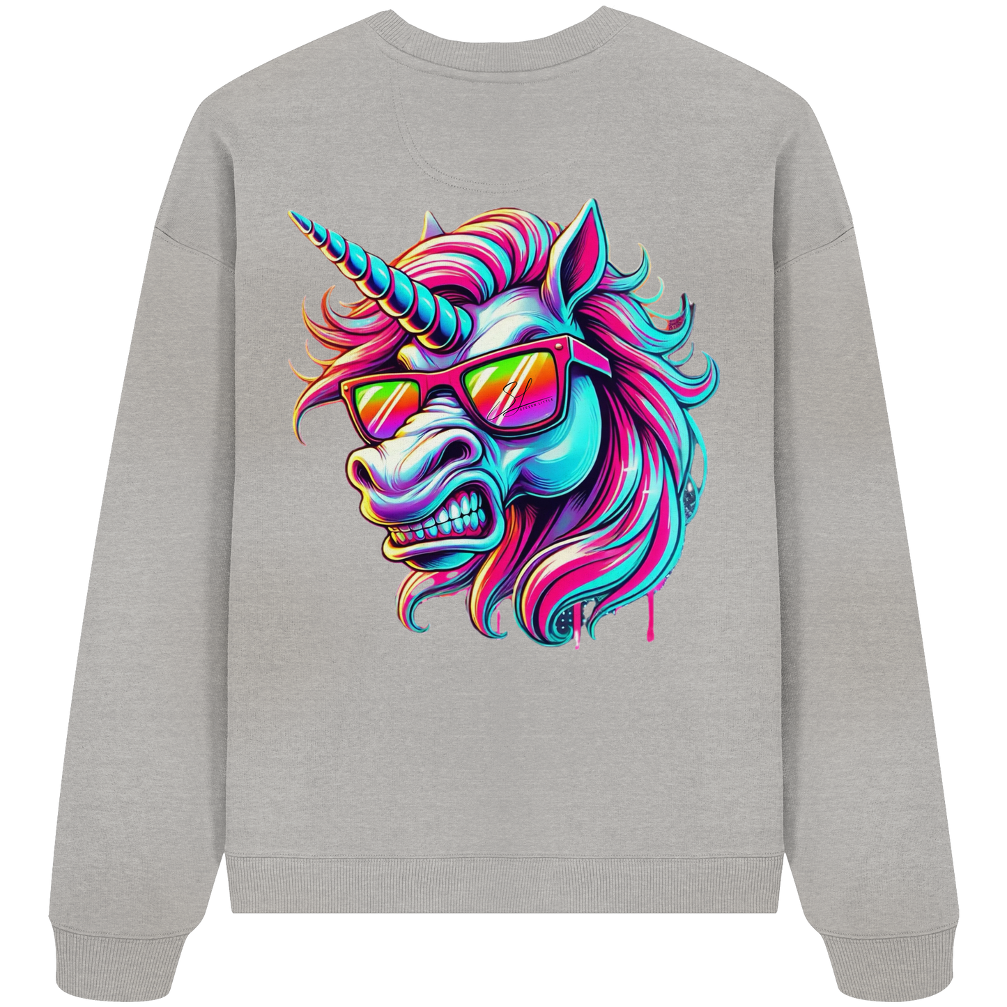 Funky Unicorn - Organic Oversized Sweatshirt