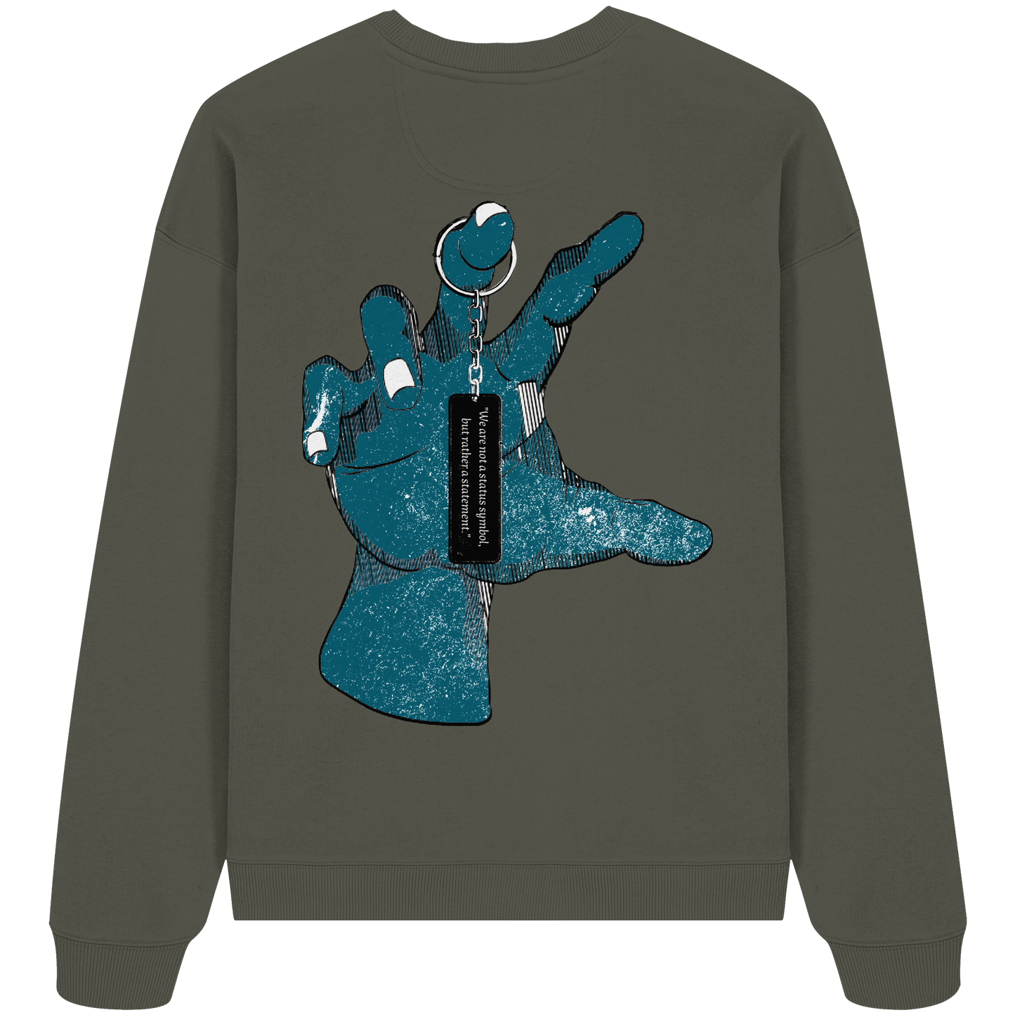 Statement Hand - Organic Oversize Sweatshirt