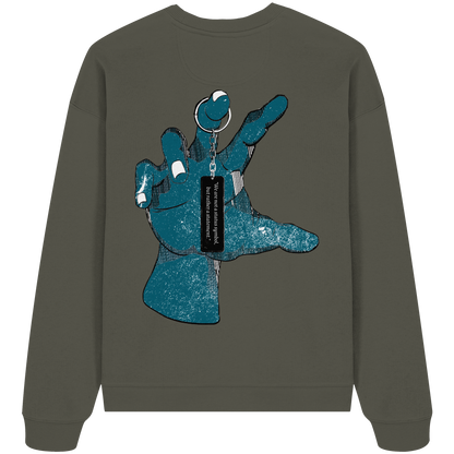 Statement Hand - Organic Oversize Sweatshirt