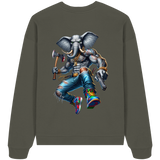 Elephant Warrior - Organic Oversize Sweatshirt