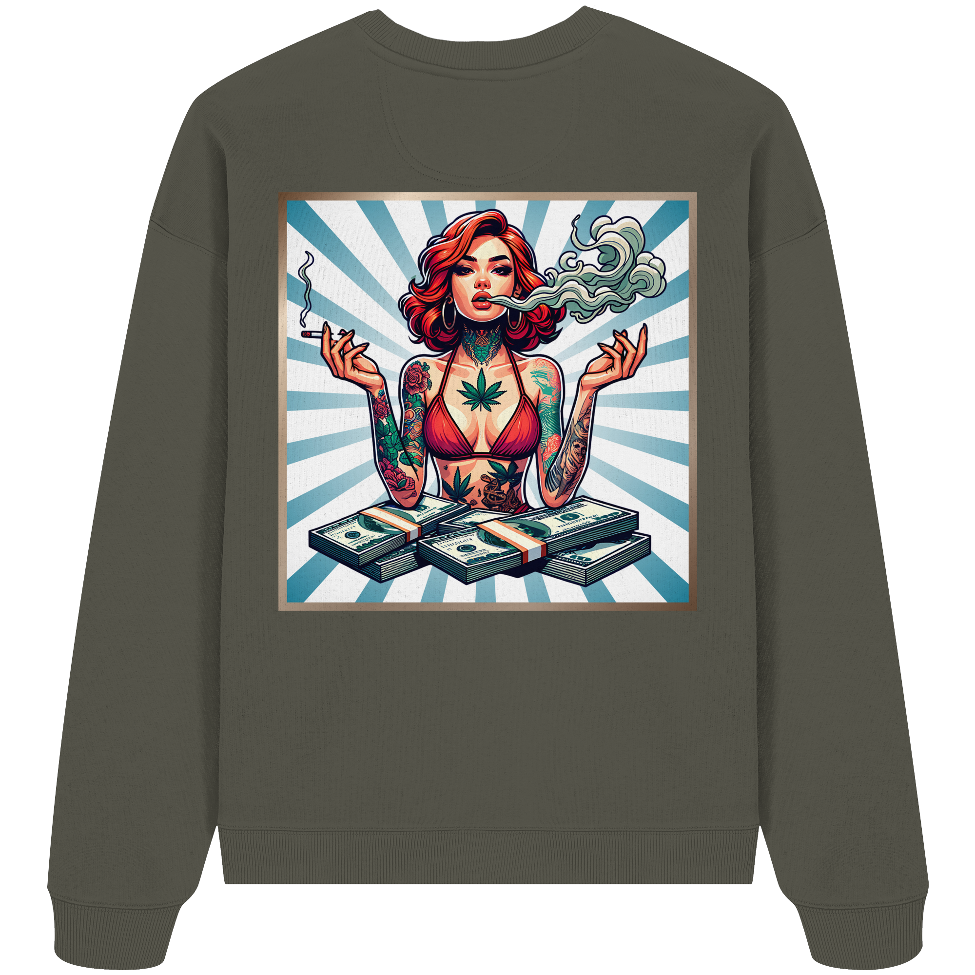 Rebel Rich - Organic Oversize Sweatshirt