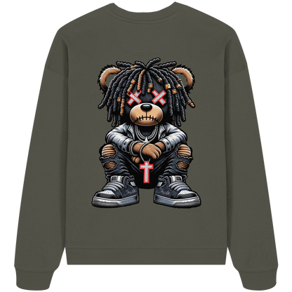 Badass Teddy - Organic Oversized Sweatshirt