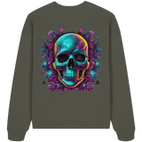 Sweat-shirt oversize bio motif crâne galactique