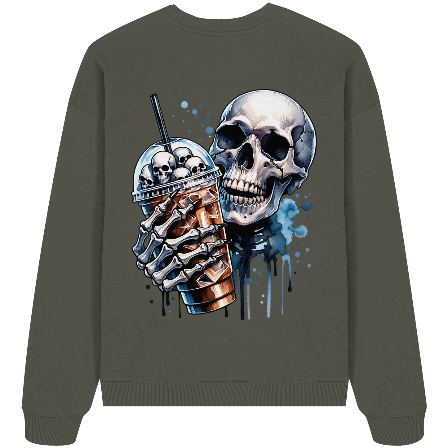 Chill Skull - Organic Oversize Sweatshirt