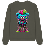 Punk Neon Teddy - Organic Oversize Sweatshirt