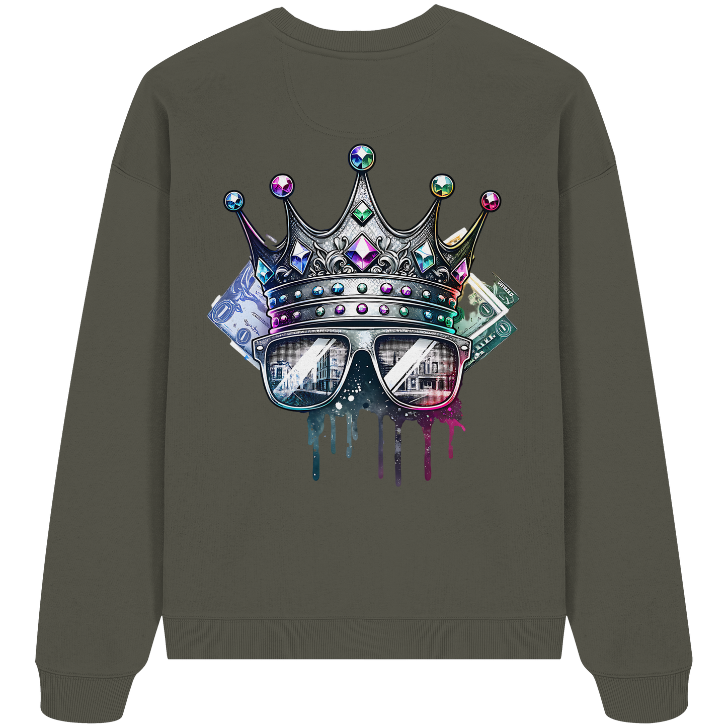 Royal Hustle - Organic Oversize Sweatshirt