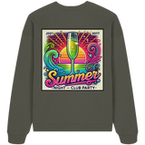 Summer Party Vibes - Organic Oversized Sweatshirt