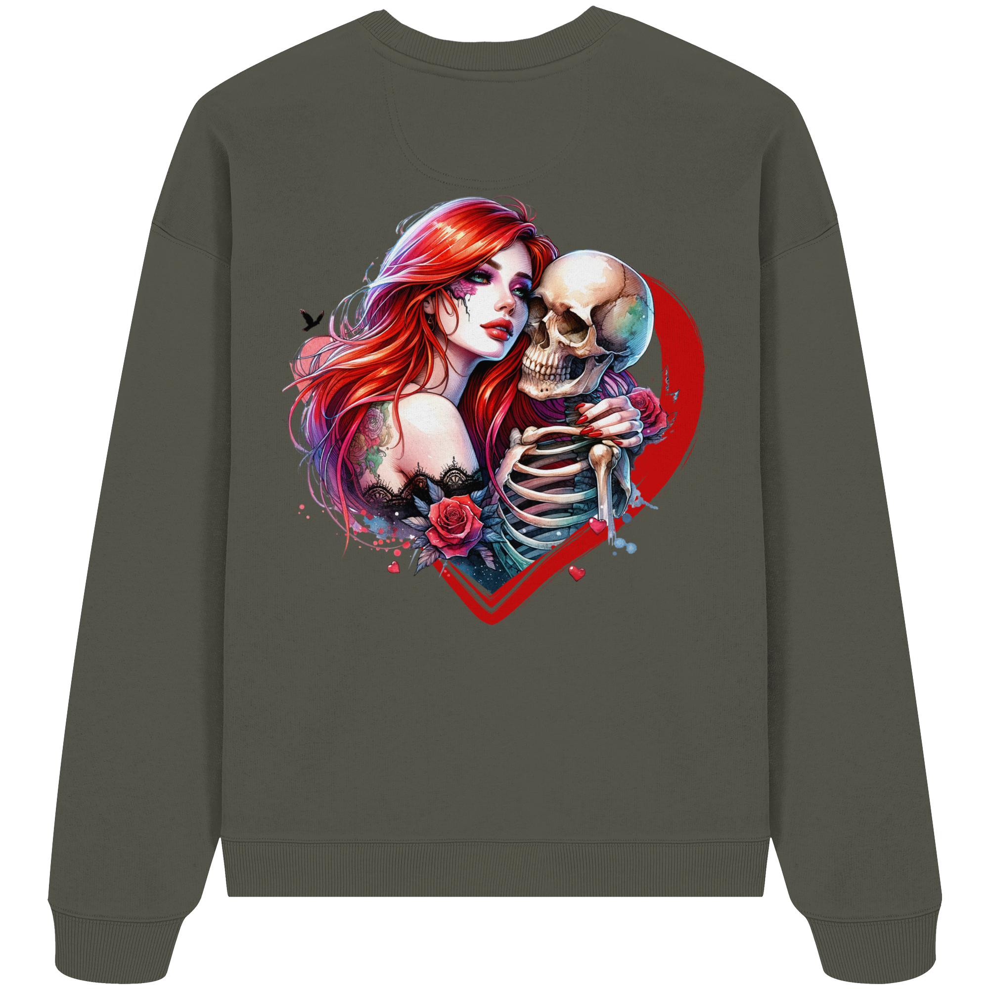 Forever Love - Sweat-shirt oversize bio