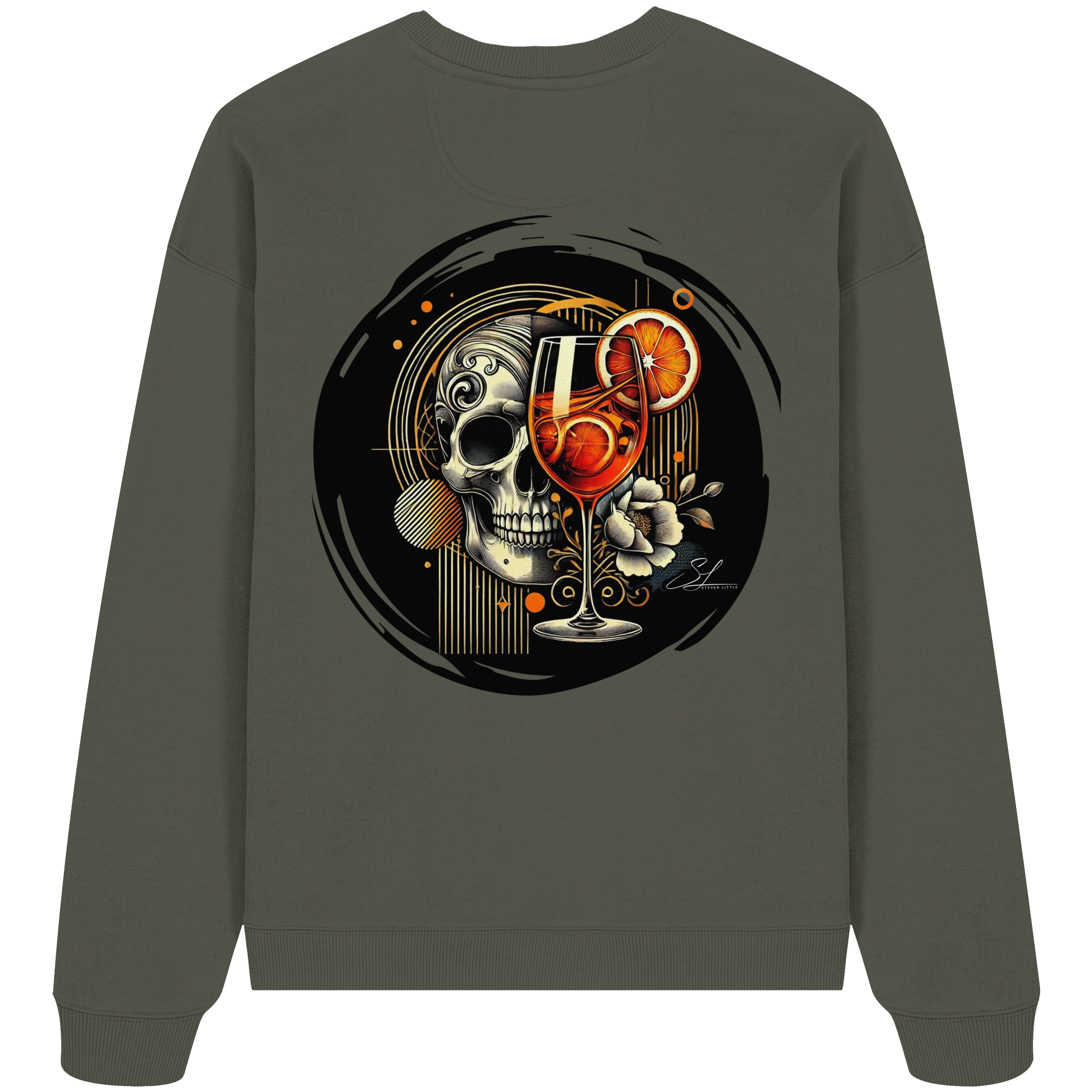 Spirit of the night - Organic Oversize Sweatshirt