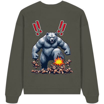 Teddy Terror - Organic Oversized Sweatshirt