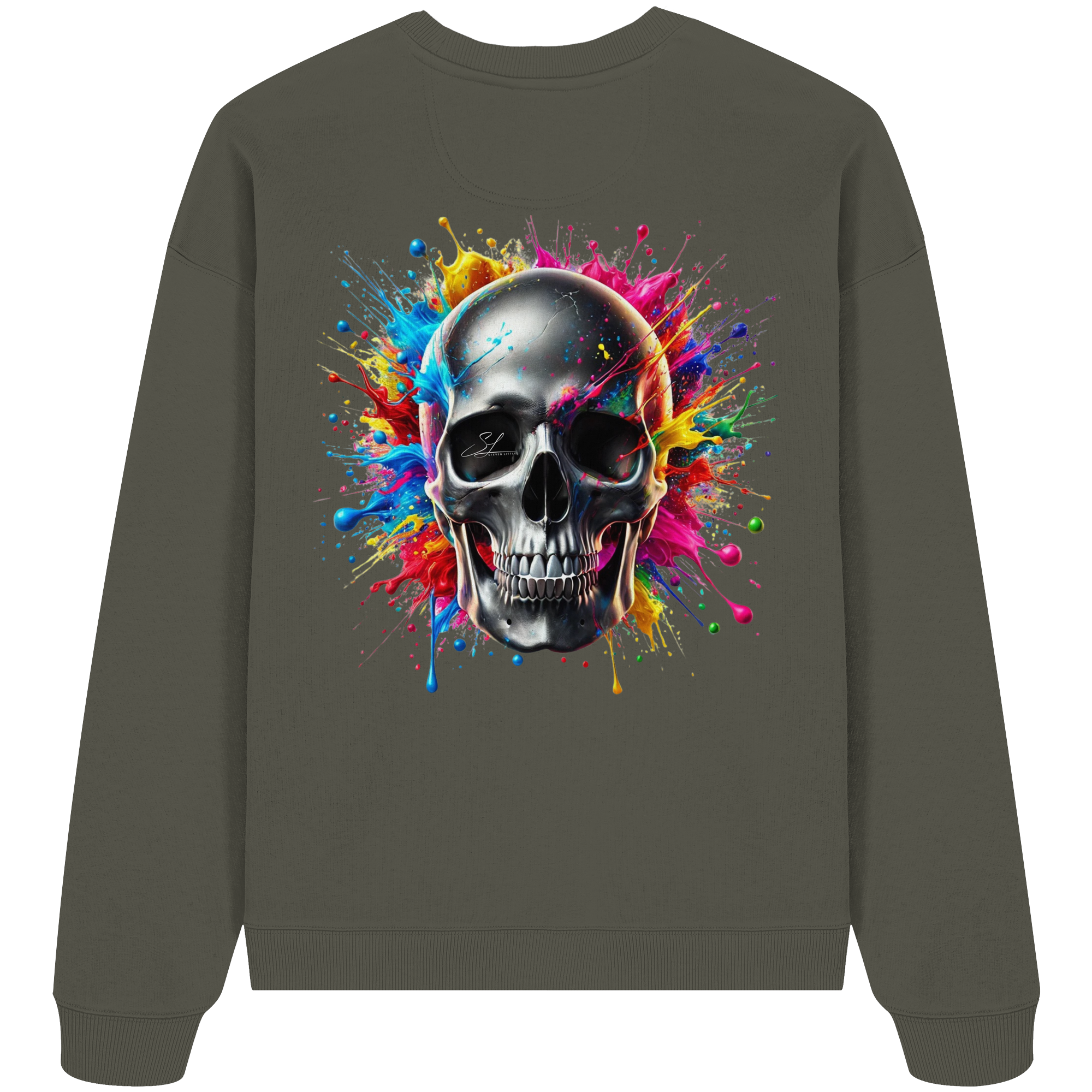 Explosion de vie - Sweat-shirt oversize bio