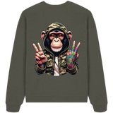 Jungle Ink Monkey - Organic Oversize Sweatshirt