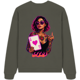 Queen of Hearts - Organic Oversize Sweatshirt