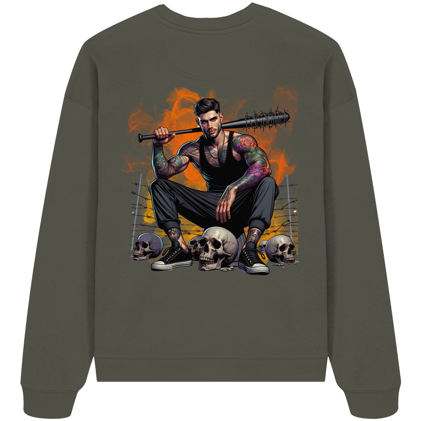 Urban Warrior - Organic Oversized Sweatshirt