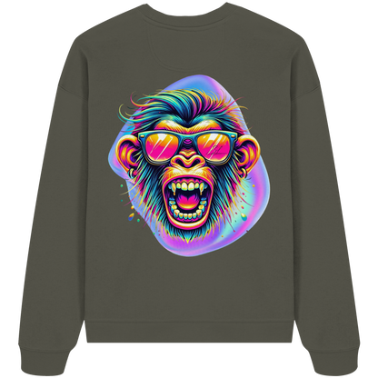 Crazy Chimp - Sweat-shirt oversize bio