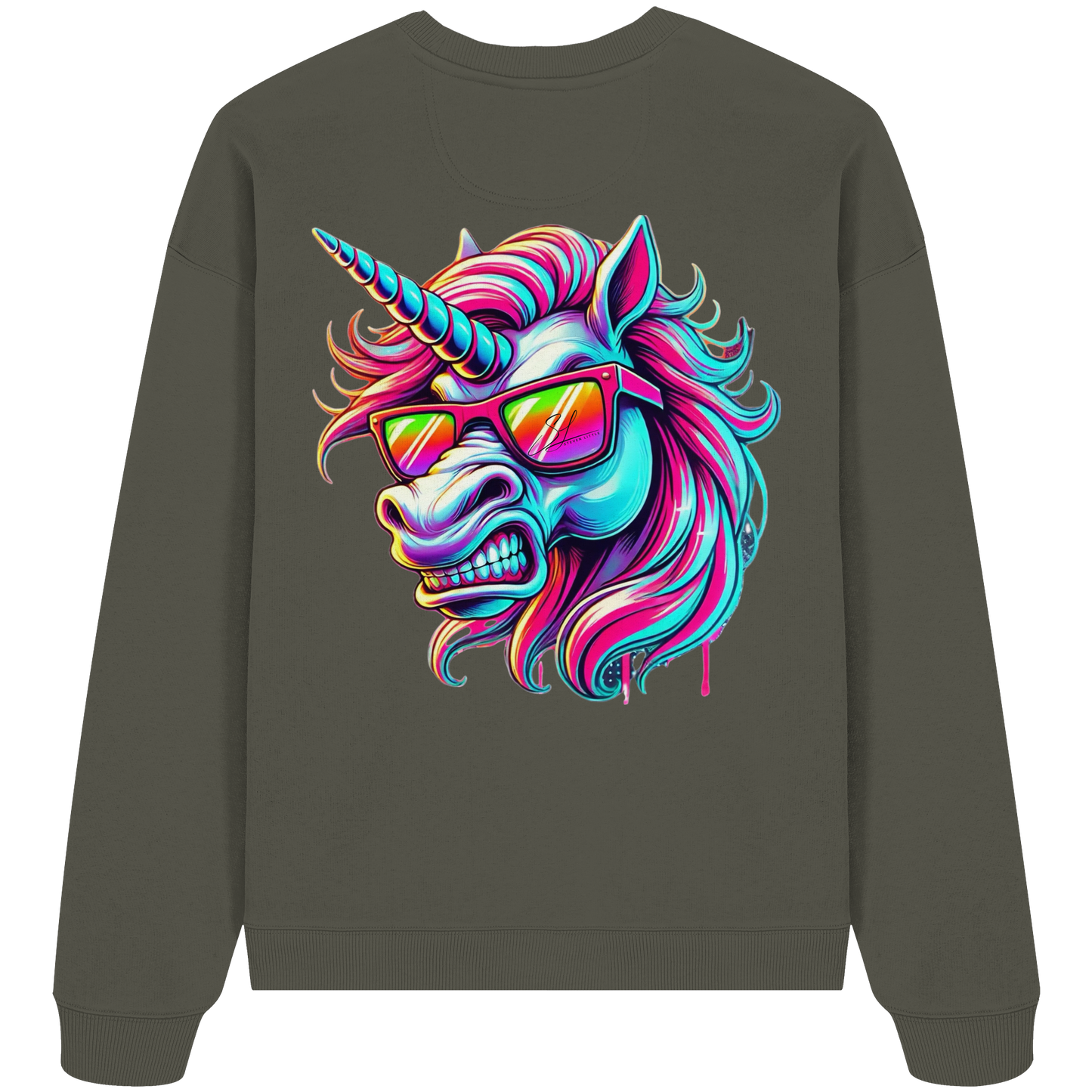 Funky Unicorn - Organic Oversized Sweatshirt