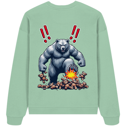 Teddy Terror - Organic Oversized Sweatshirt