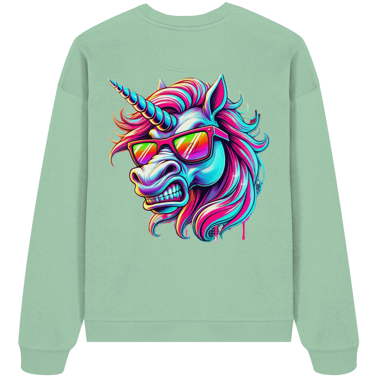 Funky Unicorn - Organic Oversized Sweatshirt