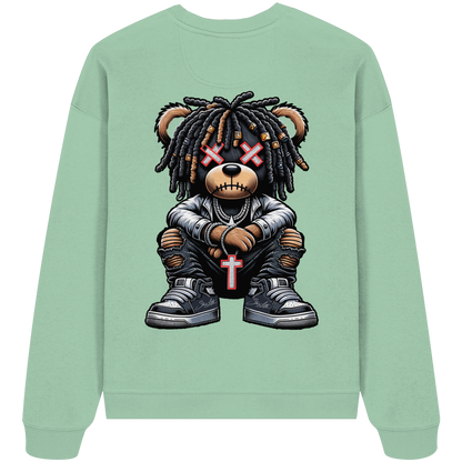 Badass Teddy - Organic Oversized Sweatshirt