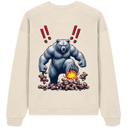 Teddy Terror - Organic Oversized Sweatshirt