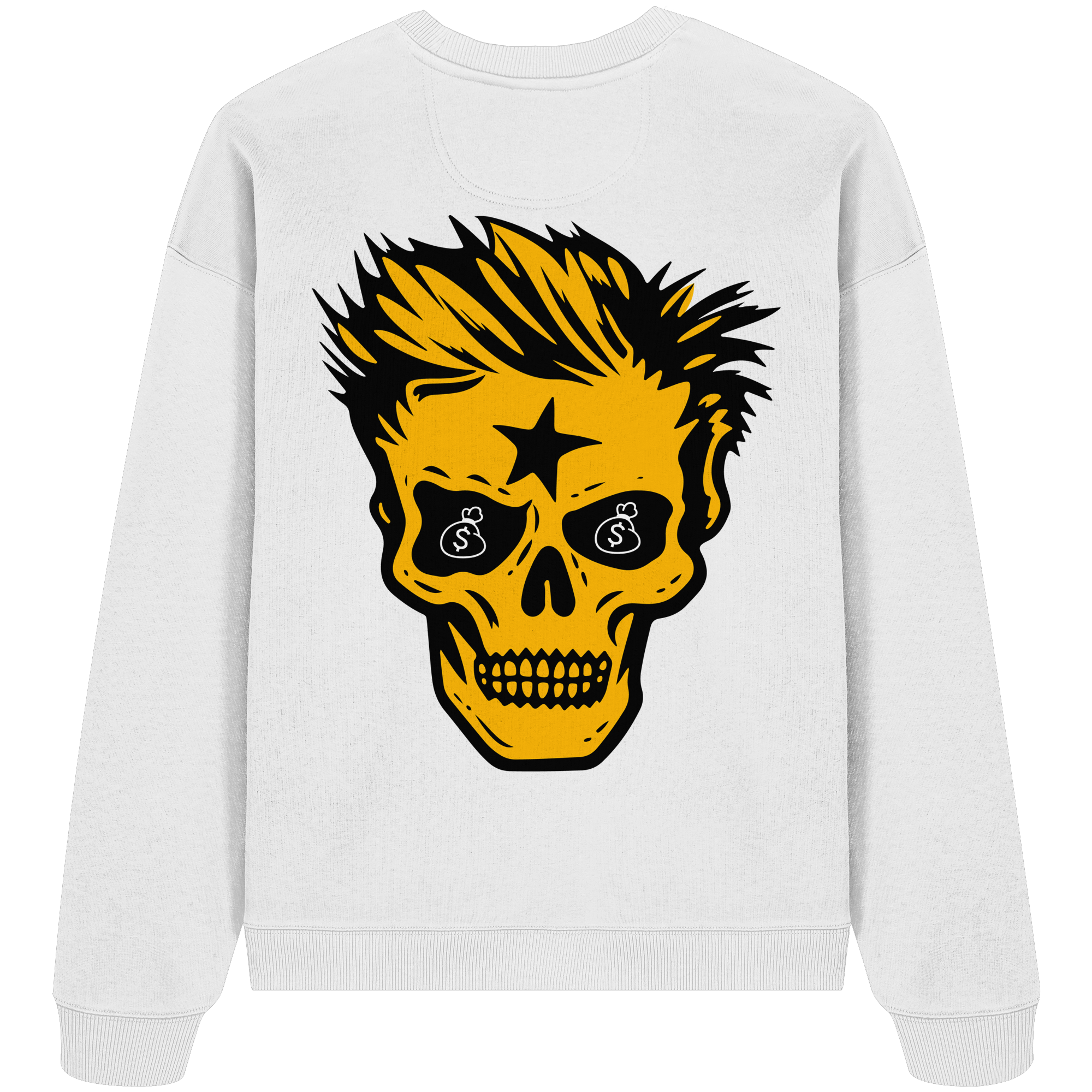 Golden Skull - Organic Oversize Sweatshirt