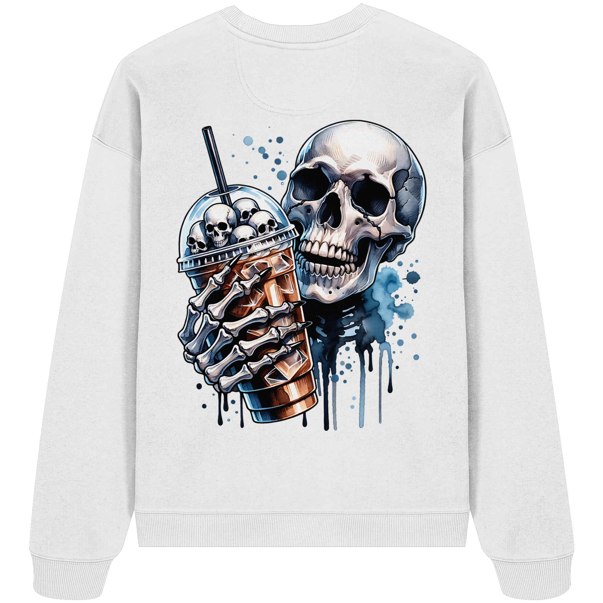 Chill Skull - Organic Oversize Sweatshirt