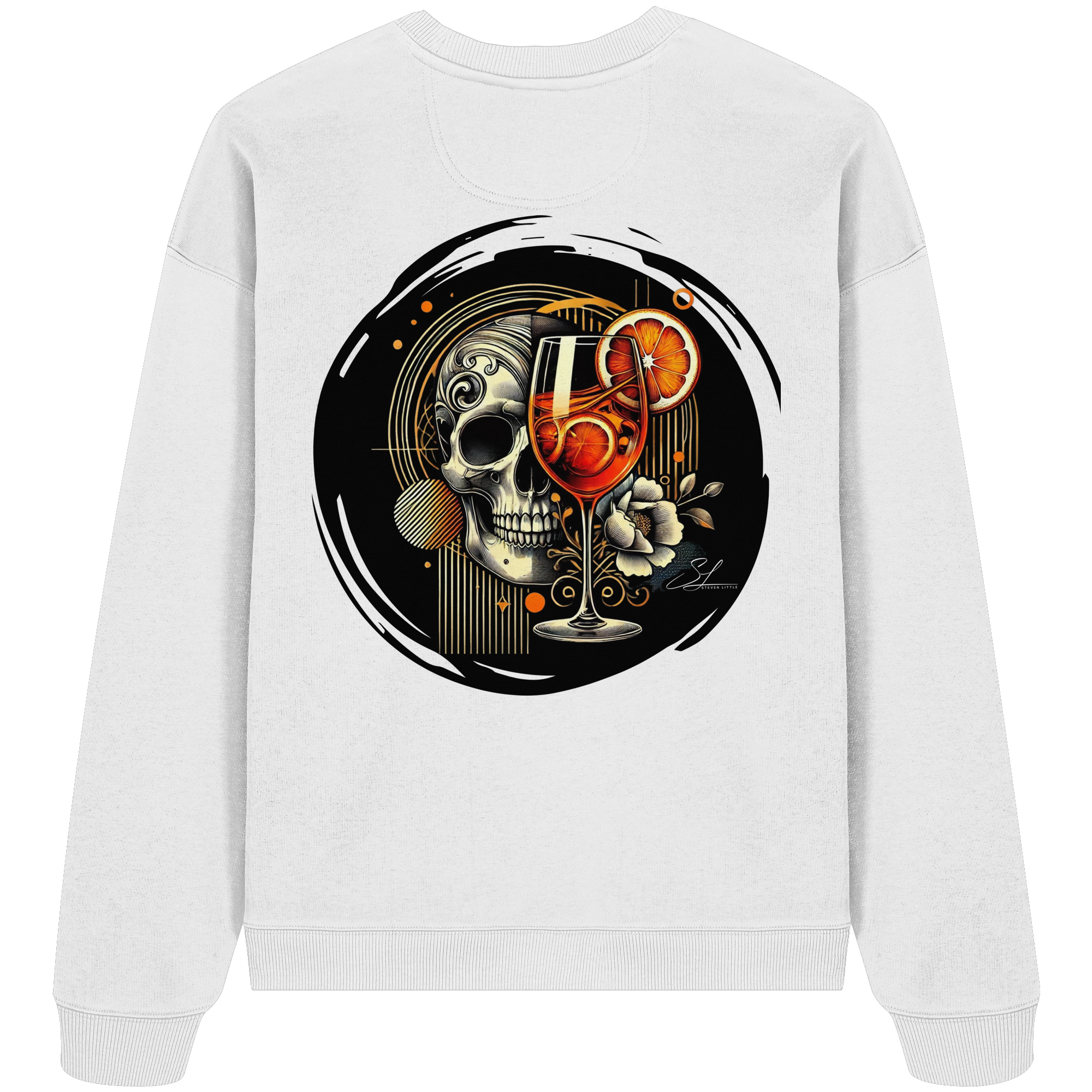 Spirit of the night - Organic Oversize Sweatshirt