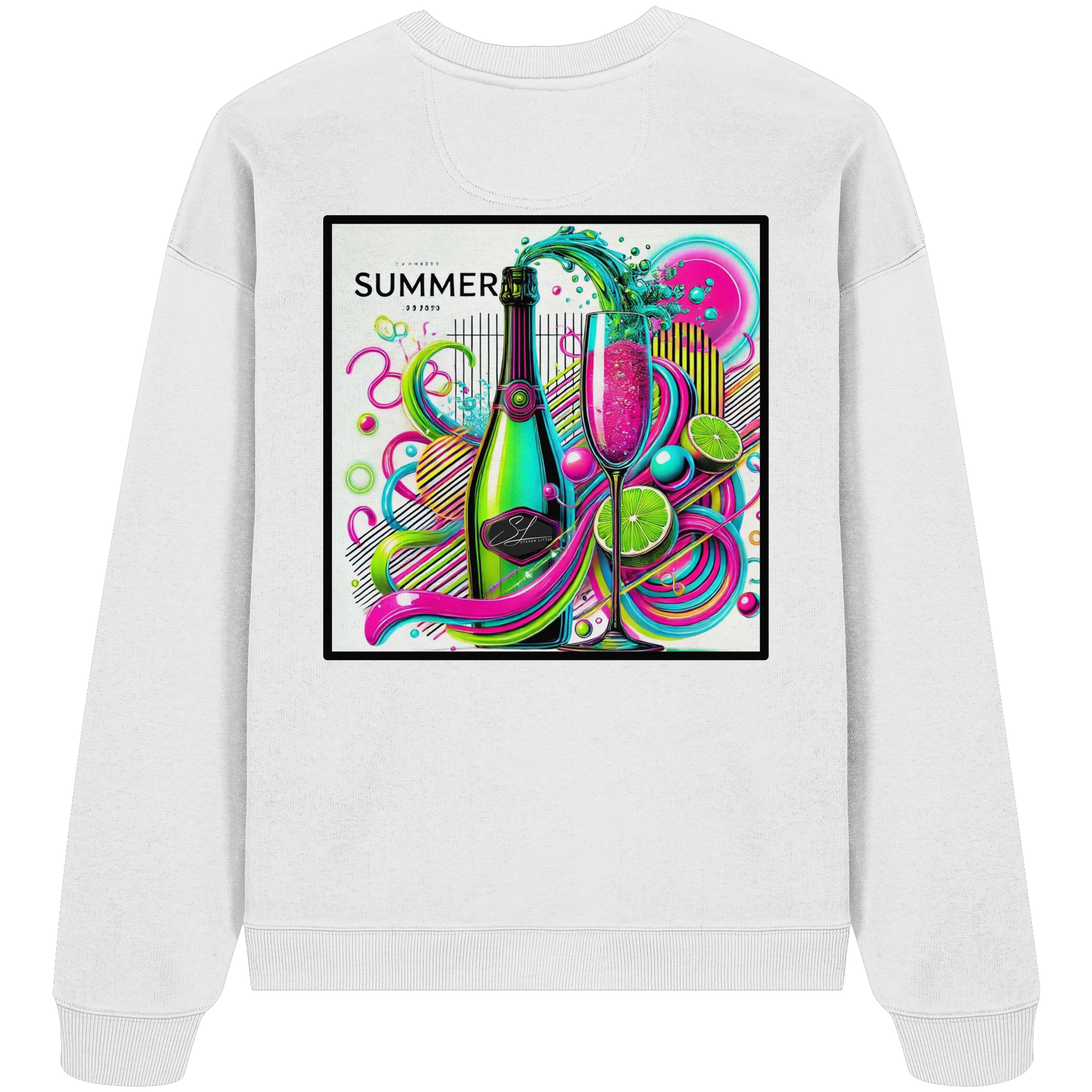 Neon Fresh - Organic Oversize Sweatshirt