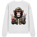 Jungle Ink Monkey - Organic Oversize Sweatshirt