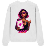 Queen of Hearts - Organic Oversize Sweatshirt