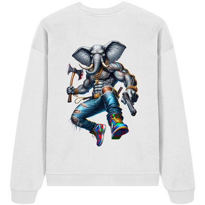 Street King Elefant - Organic Oversize Sweatshirt