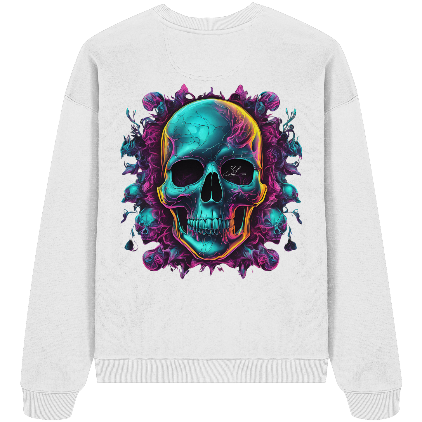 Galactic Skull - Organic Oversized Sweatshirt