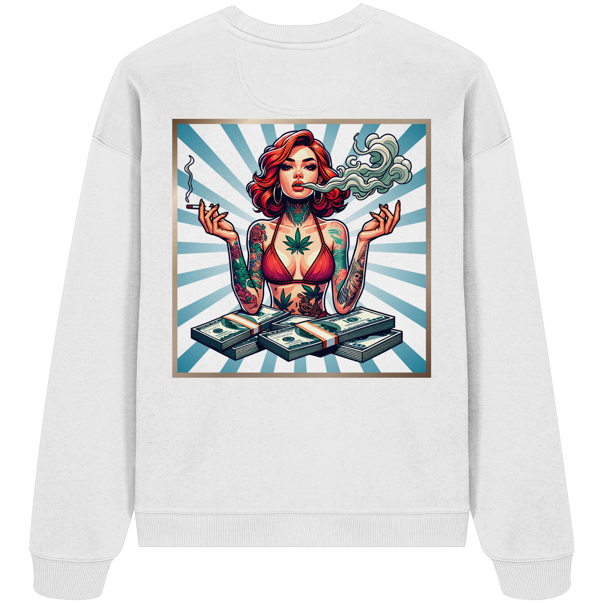 Rebel Rich - Organic Oversize Sweatshirt