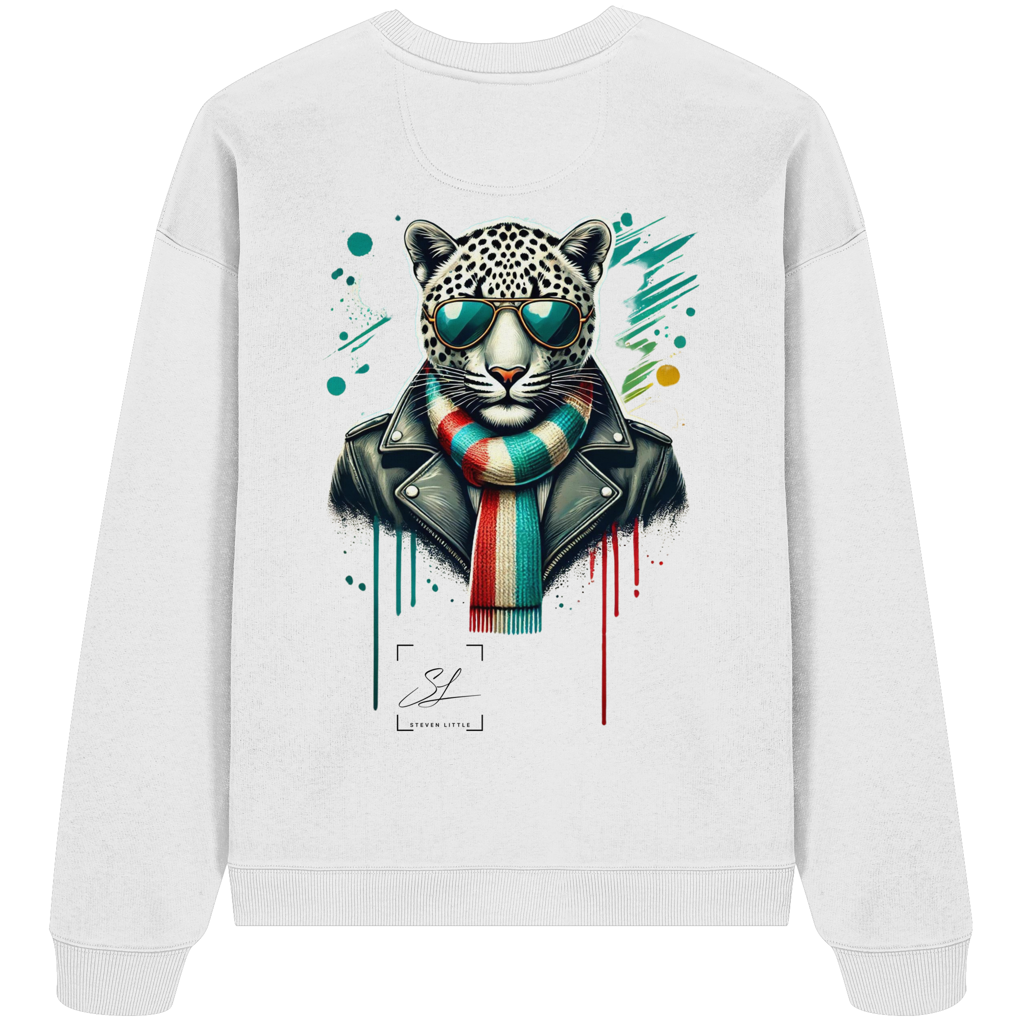Urban Leopard - Organic Oversize Sweatshirt