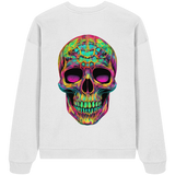 Psychedelic Skull - Organic Oversize Sweatshirt