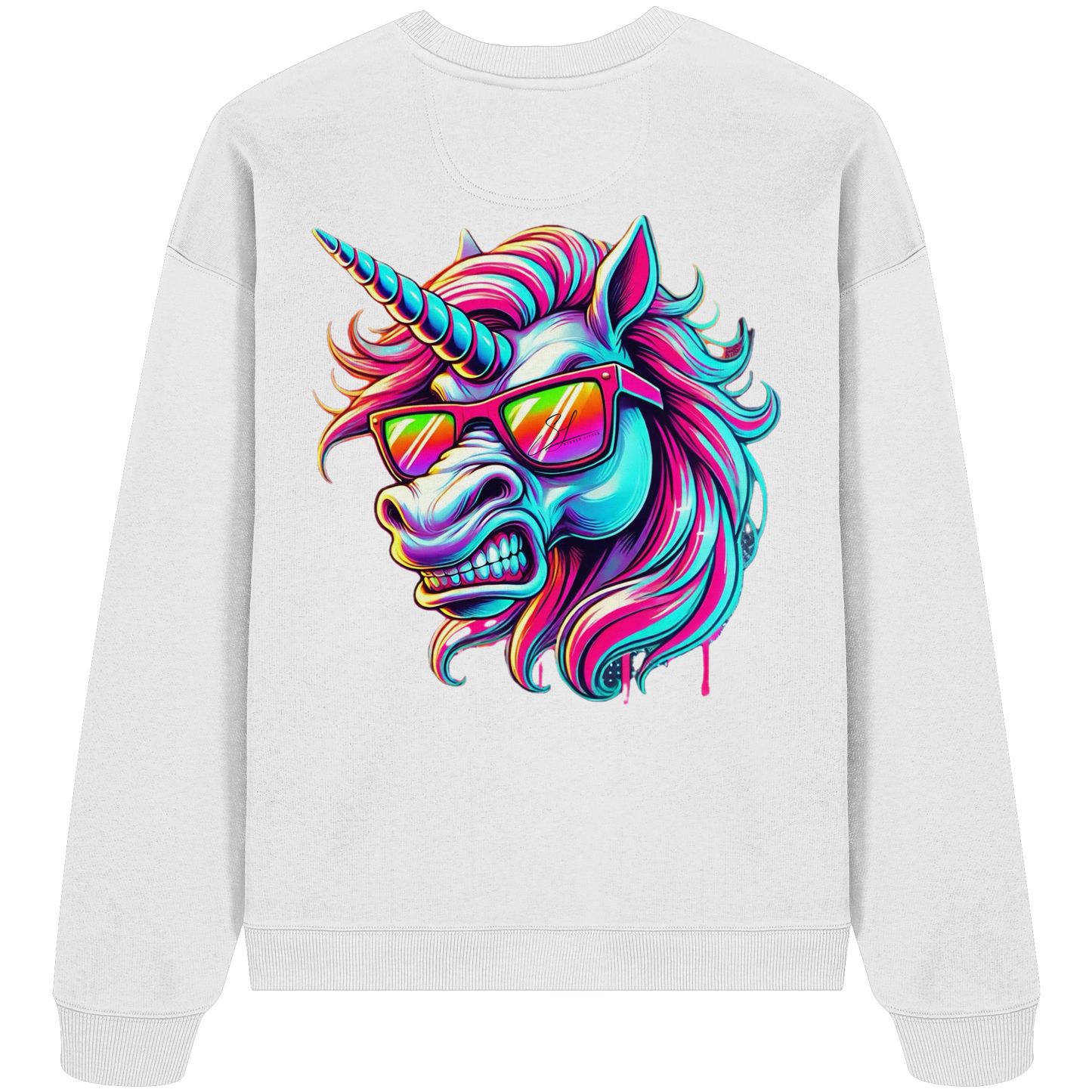 Funky Unicorn - Organic Oversized Sweatshirt