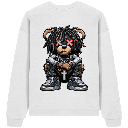 Badass Teddy - Organic Oversized Sweatshirt