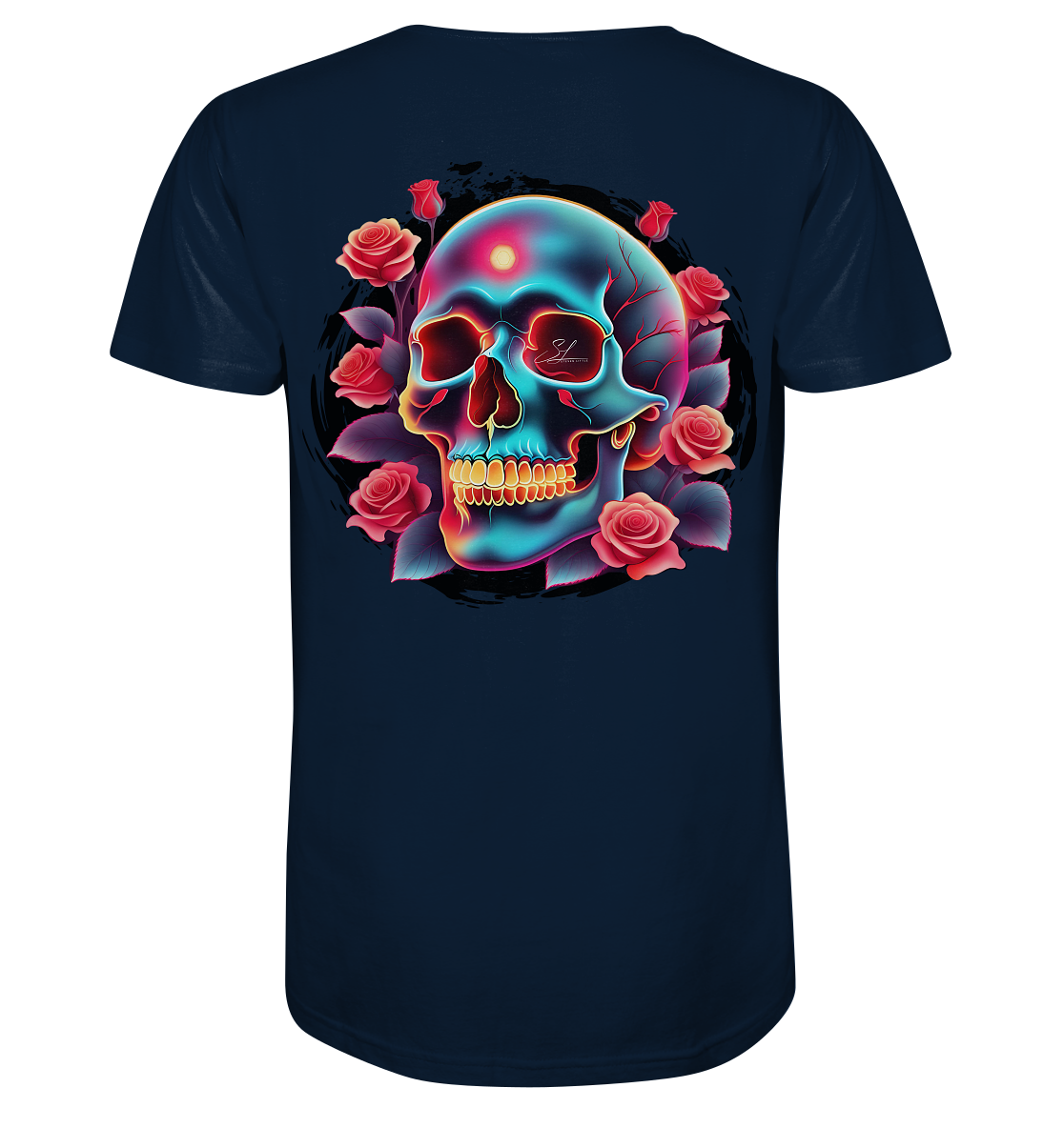 Glow Skull Design - Organic Shirt