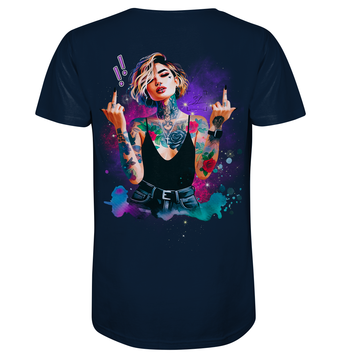 Rebel Rose - Organic Shirt