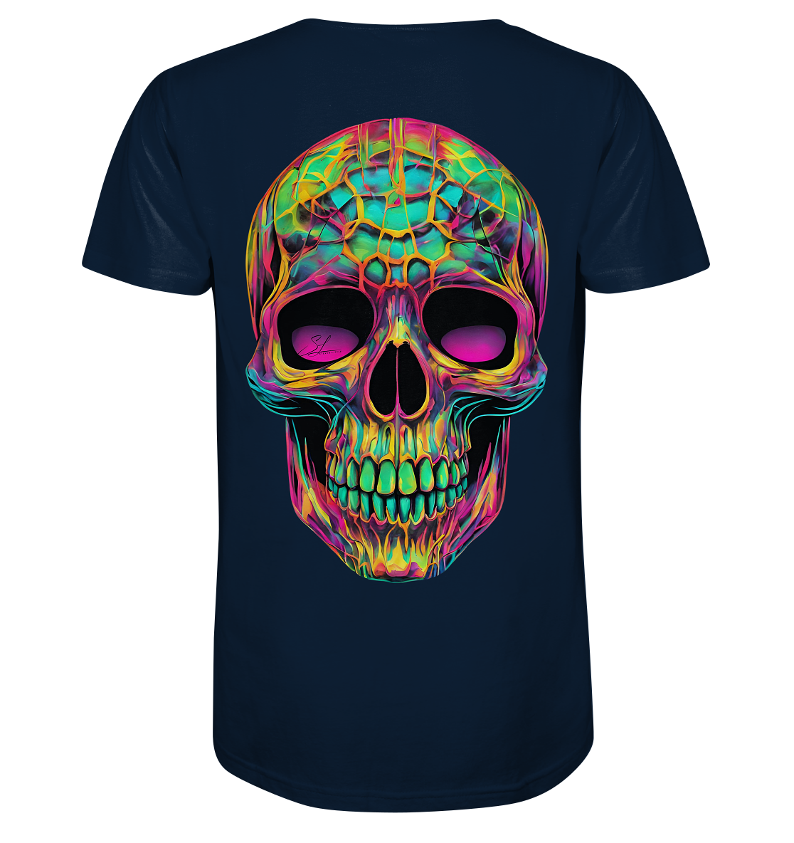 Psychedelic Skull - Organic Shirt