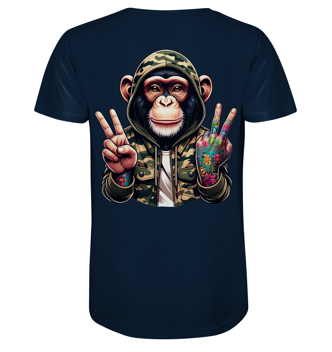 Jungle Ink Monkey - Organic Shirt