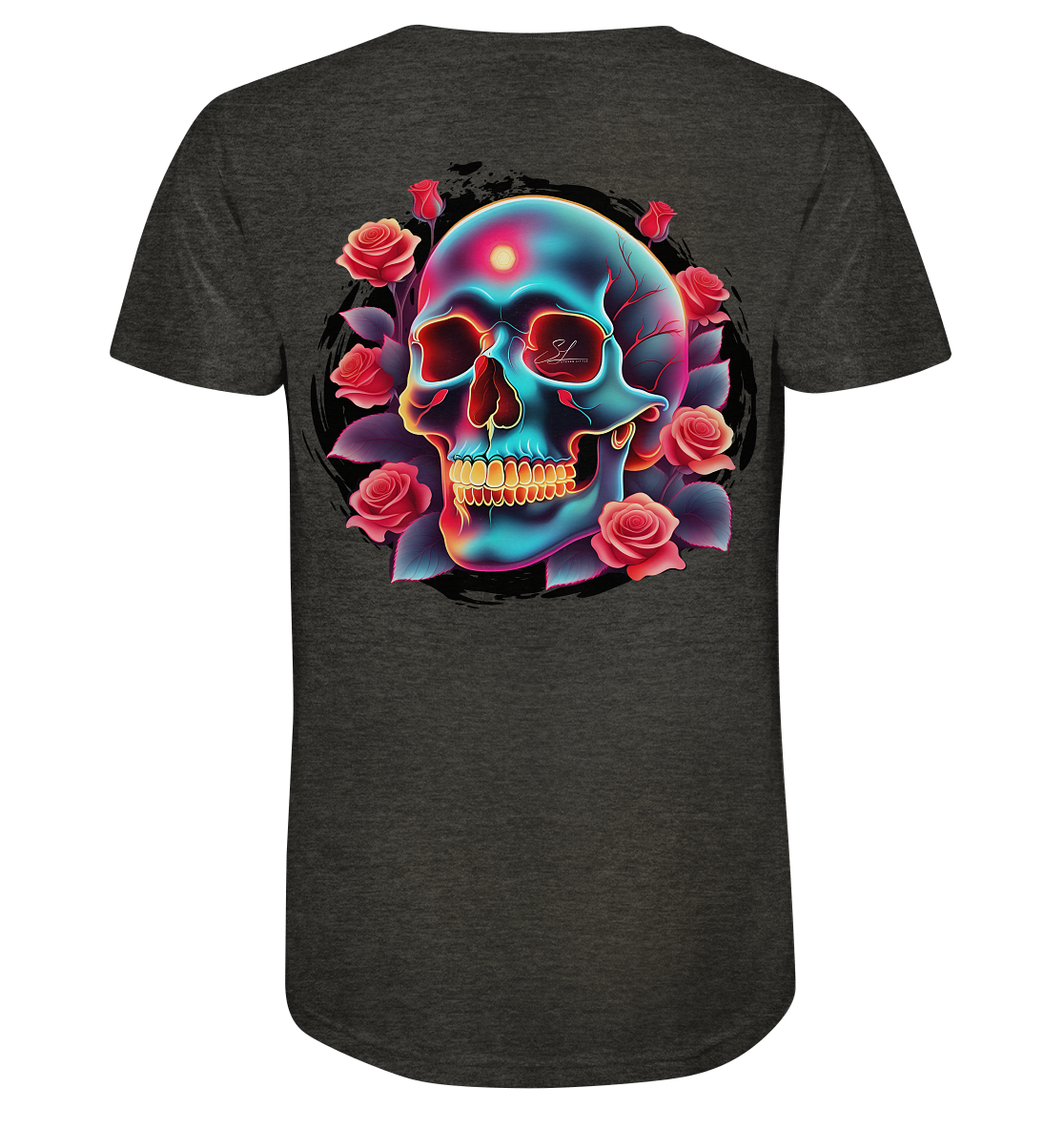 Glow Skull Design - Organic Shirt