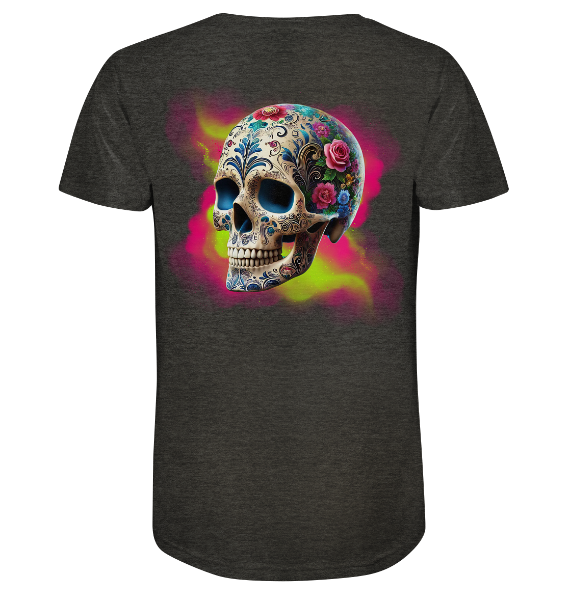 Floral Skull - Organic Shirt