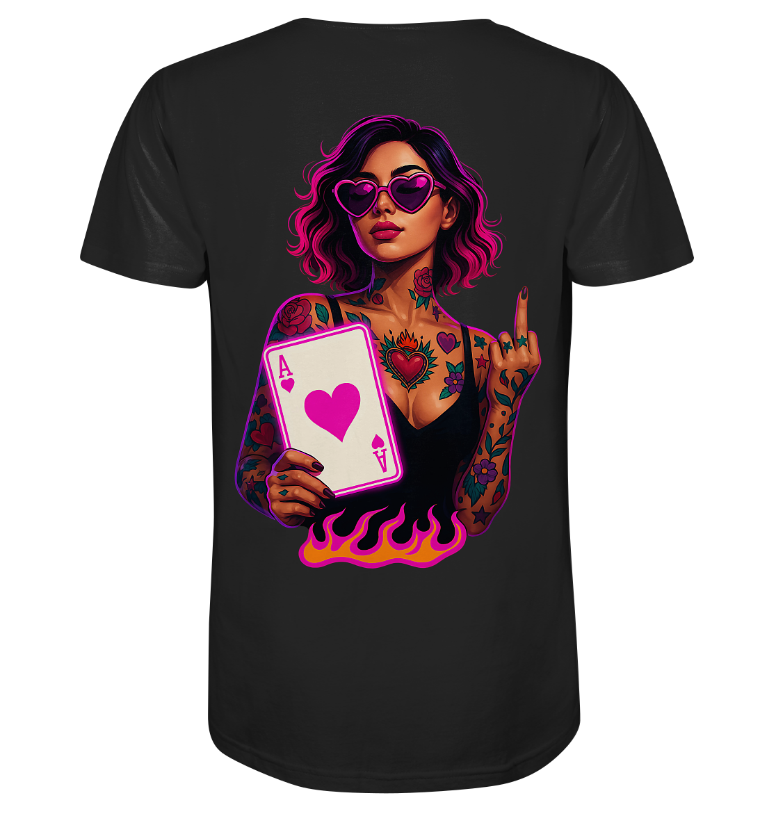 Queen of Hearts - Organic Shirt