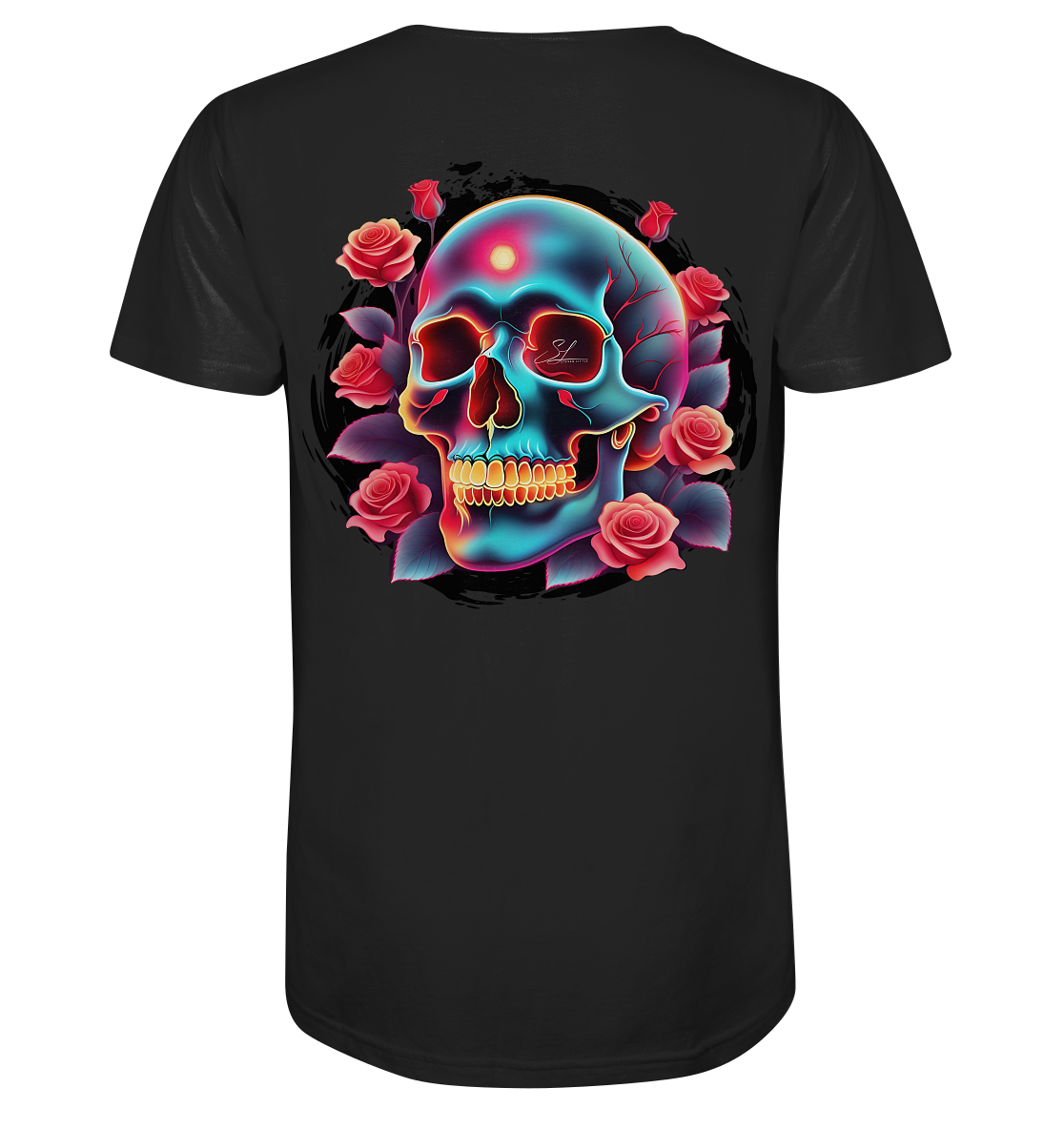 Glow Skull Design - Organic Shirt