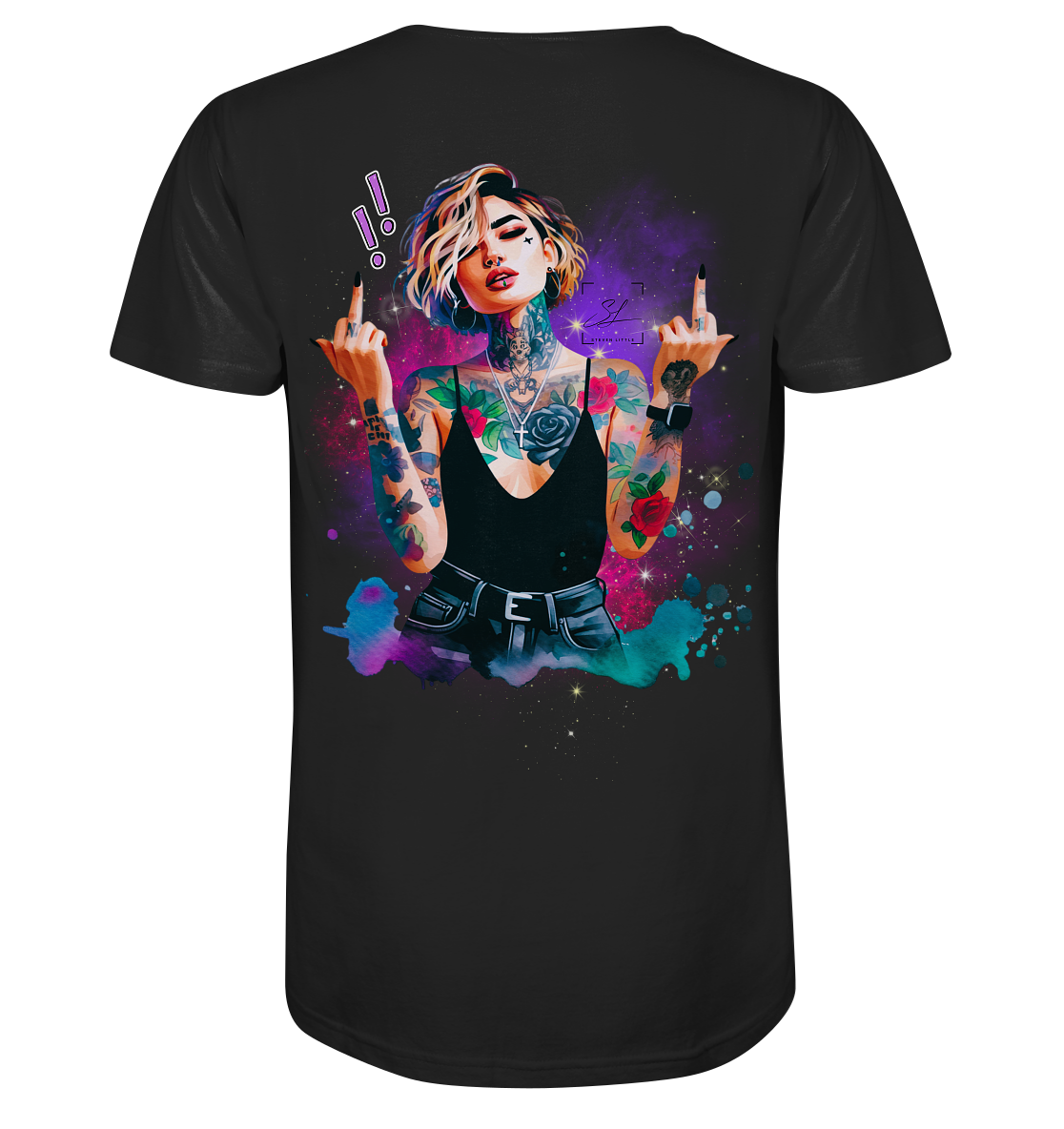 Rebel Rose - Organic Shirt