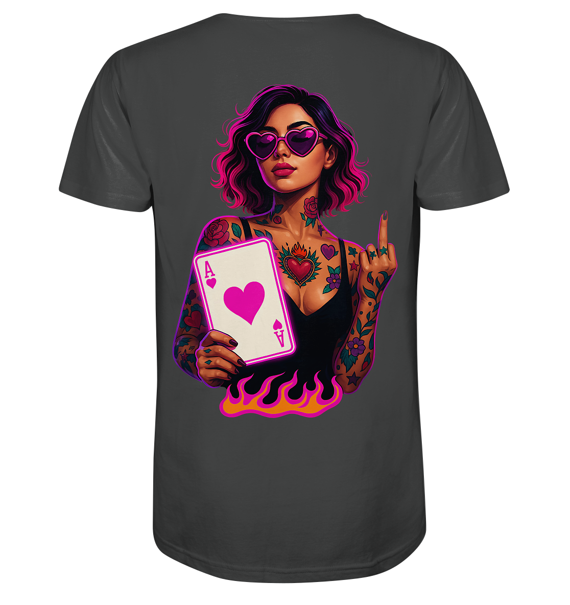 Queen of Hearts - Organic Shirt