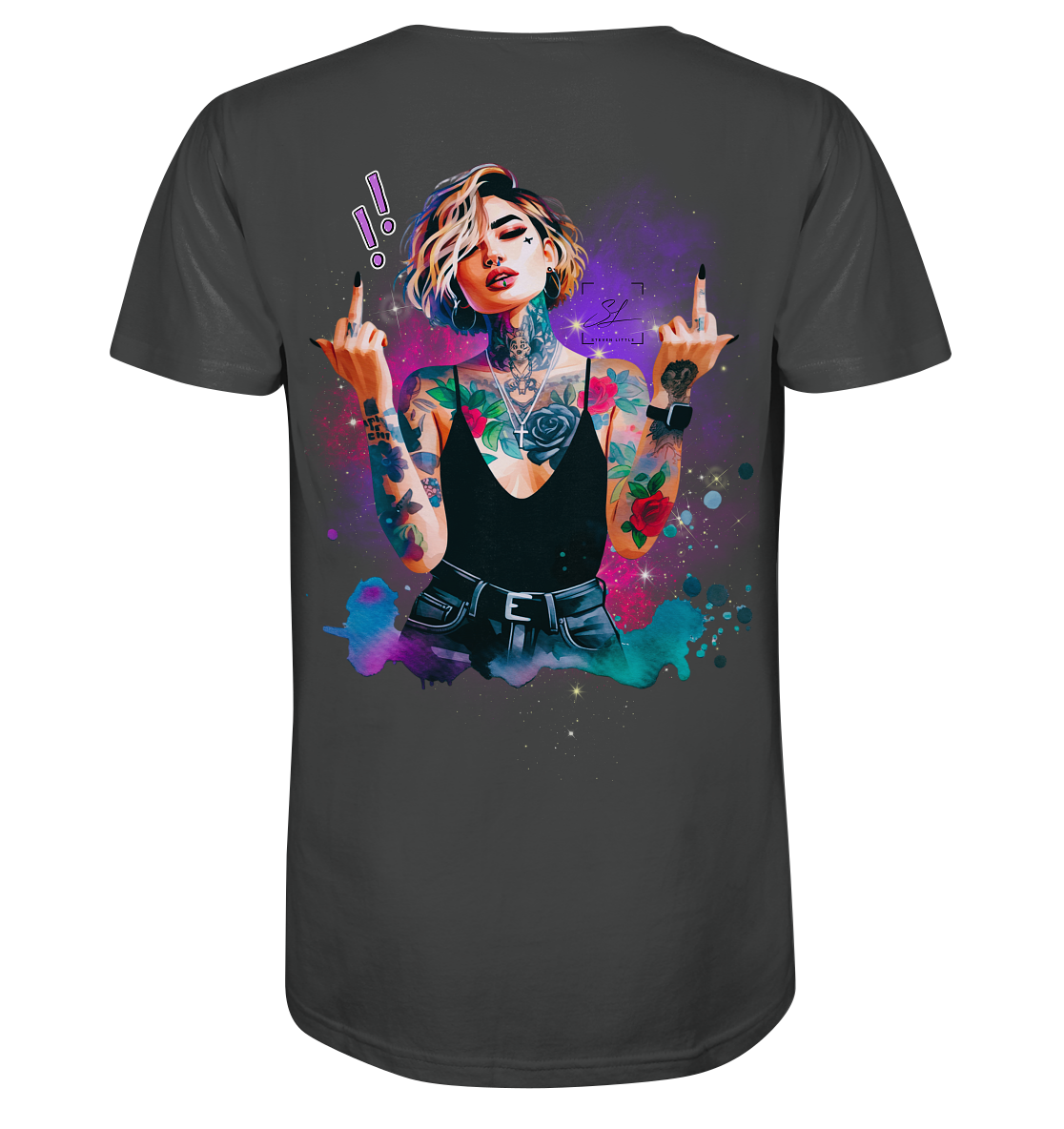Rebel Rose - Organic Shirt