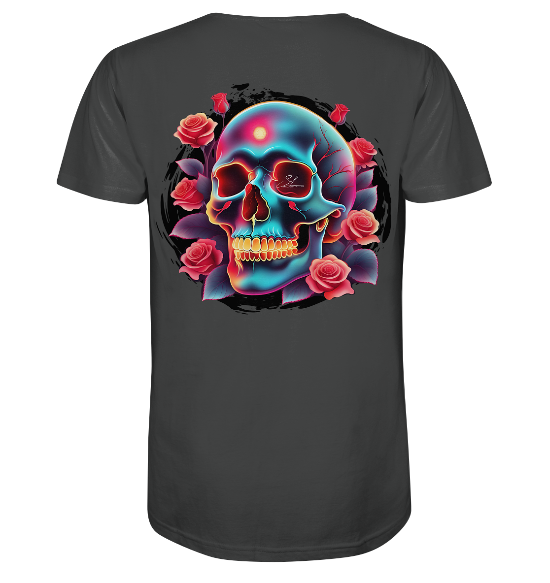 Glow Skull Design - Organic Shirt